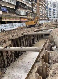 南康城區(qū)管道改造中